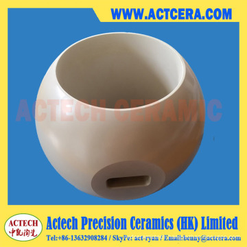 High Wear Resistant Ce-Tzp/Cerium Stabilized Zirconia Ceramic Ball Valve